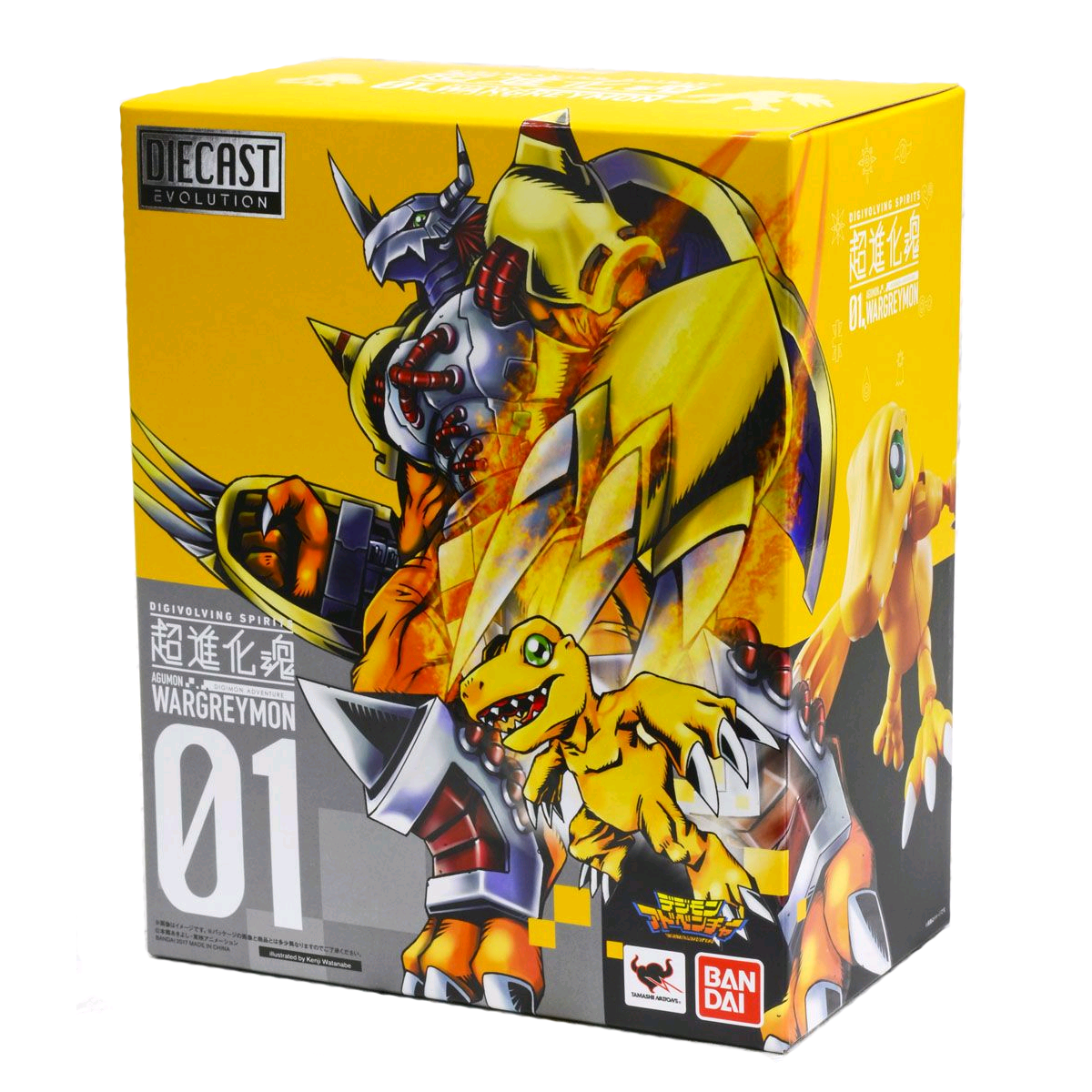 Digimon Digivolving Spirits 01 -Wargreymon- (Asia Ver.)-Bandai-Ace Cards &amp; Collectibles