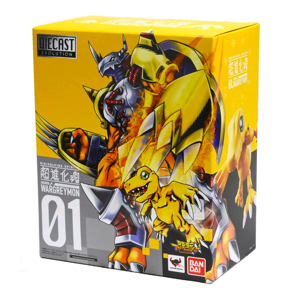Digimon Digivolving Spirits 01 -Wargreymon- (Asia Ver.)-Bandai-Ace Cards & Collectibles
