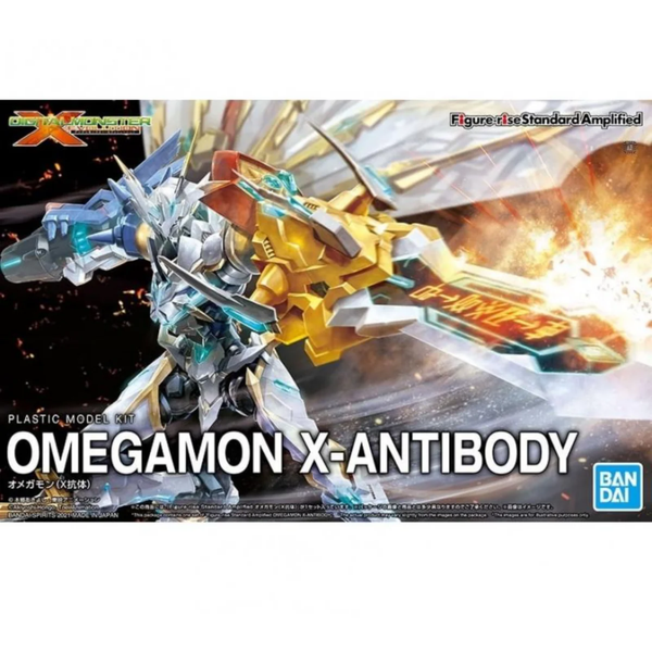 Digimon Figure-rise Standard Amplified Omegamon (X-Antibody)-Bandai-Ace Cards & Collectibles