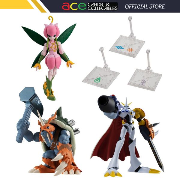 Digimon Shodo Ver. 3 (Completed Set of 3) (P-Bandai Limited)-Bandai-Ace Cards & Collectibles
