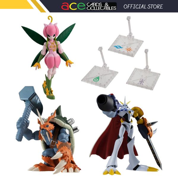 Digimon Shodo Ver. 3 (Completed Set of 3) (P-Bandai Limited)-Bandai-Ace Cards & Collectibles