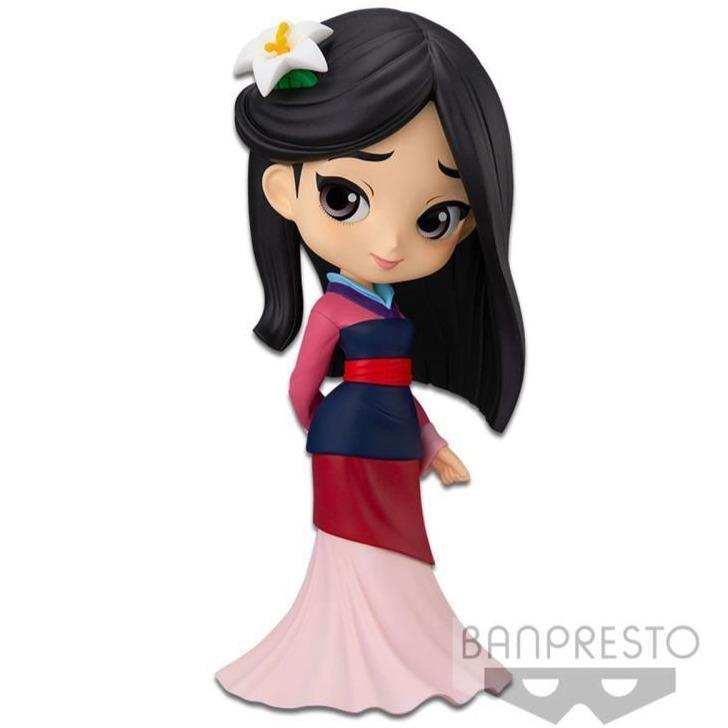 Disney Character Q Posket "Mulan" (A Normal Color Ver.)-Bandai-Ace Cards & Collectibles