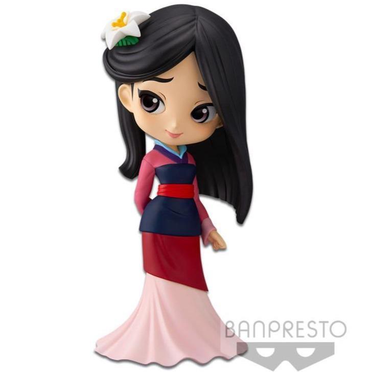 Disney Character Q Posket "Mulan" (A Normal Color Ver.)-Bandai-Ace Cards & Collectibles