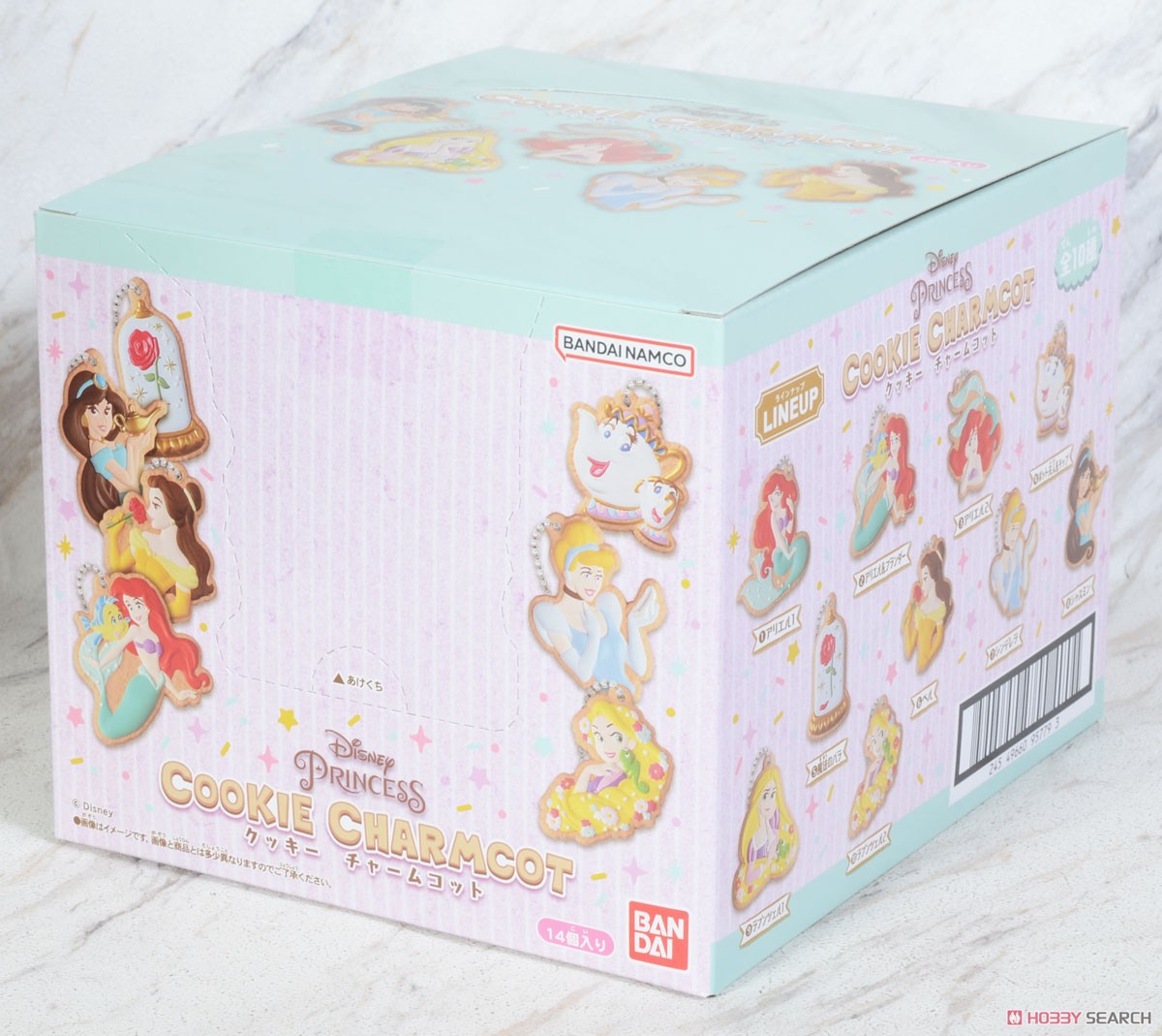 Disney Princess Cookie Charmcot-Display Box (14 pcs)-Bandai-Ace Cards &amp; Collectibles