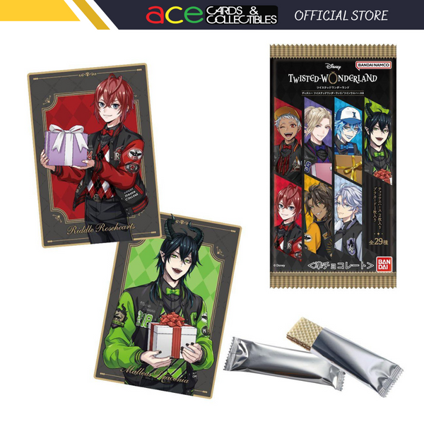 Disney Twisted Wonderland Twin Wafer 6-Single Pack (Random)-Bandai-Ace Cards & Collectibles