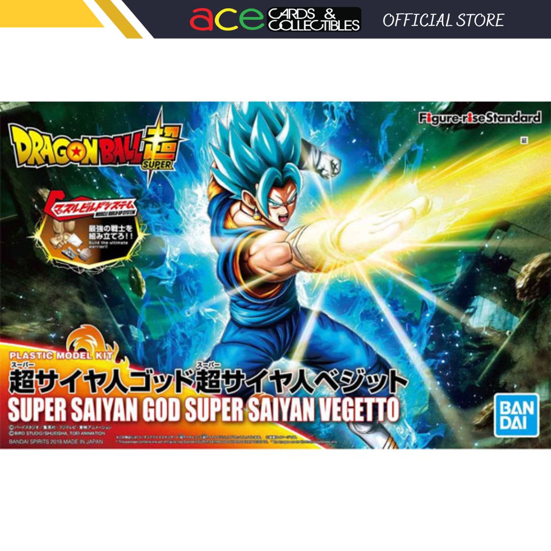 Dragon Ball Figure-rise Standard Super Saiyan God Super Saiyan Vegetto-Bandai-Ace Cards &amp; Collectibles