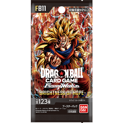 Dragon Ball Super TCG: Fusion World Booster BRIGHTNESS OF HOPE [FB-11](Japanese)-Single Pack (Random)-Bandai-Ace Cards & Collectibles
