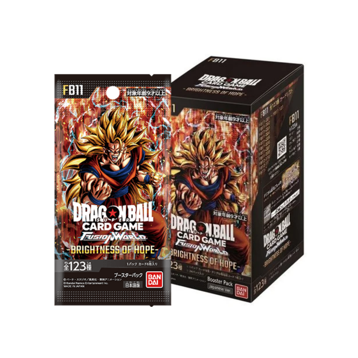 Dragon Ball Super TCG: Fusion World Booster BRIGHTNESS OF HOPE [FB-11](Japanese)-Single Pack (Random)-Bandai-Ace Cards & Collectibles