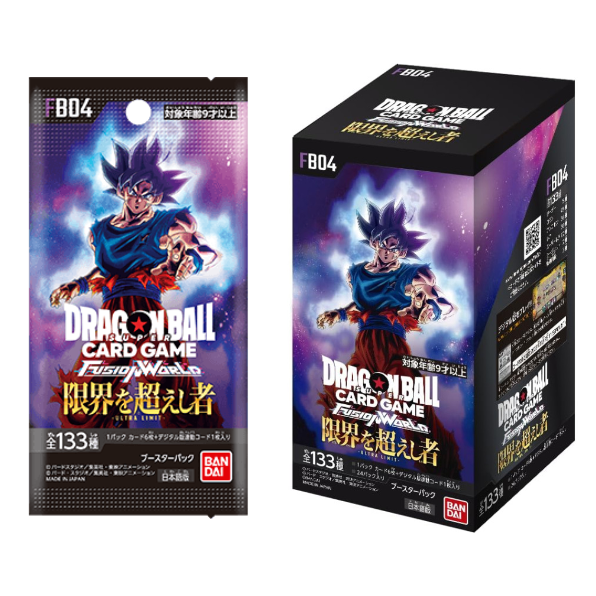 Dragon Ball Super TCG: Fusion World Booster [FB-04] (Japanese)-Single Pack (Random)-Bandai-Ace Cards &amp; Collectibles