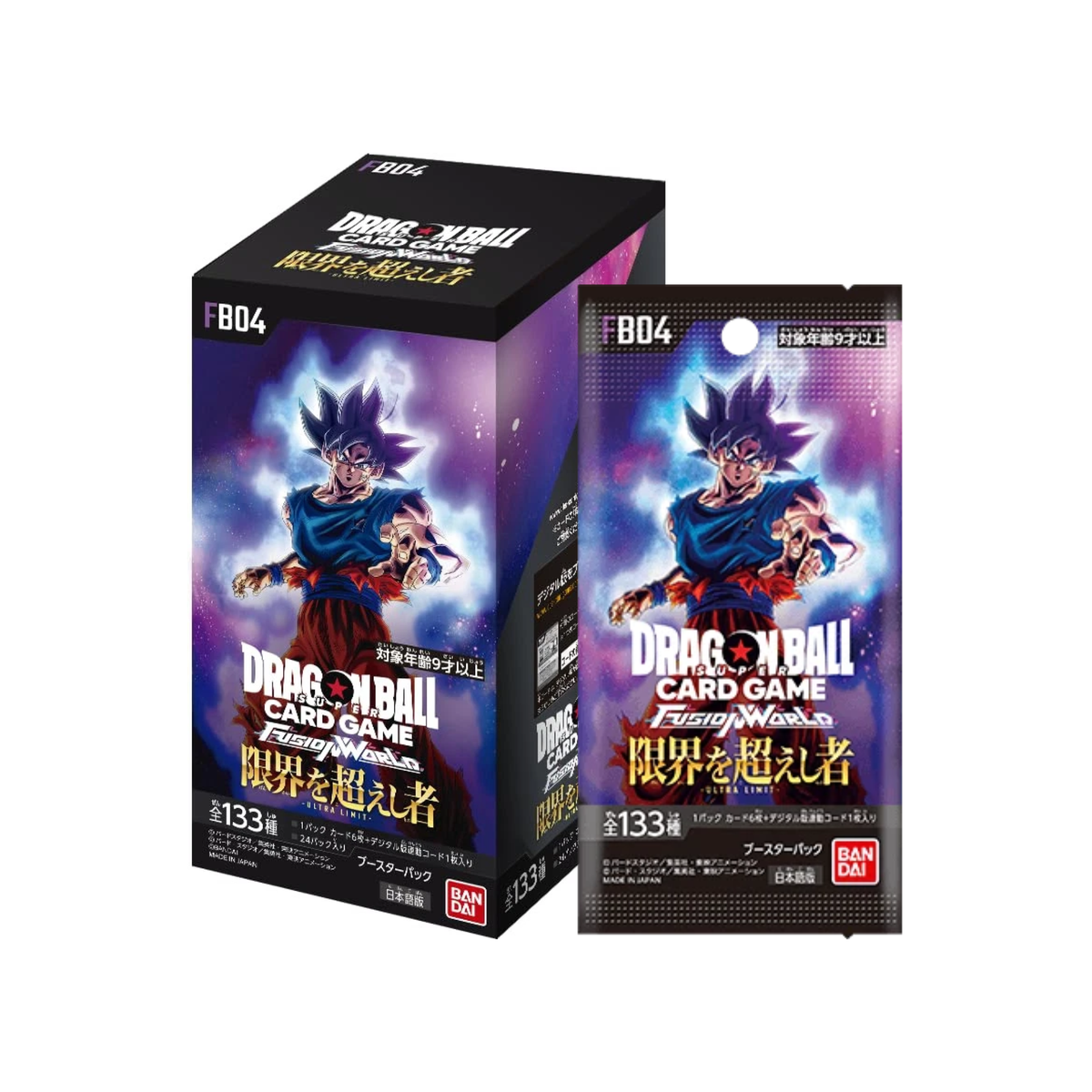 Dragon Ball Super TCG: Fusion World Booster [FB-04] (Japanese)-Single Pack (Random)-Bandai-Ace Cards & Collectibles