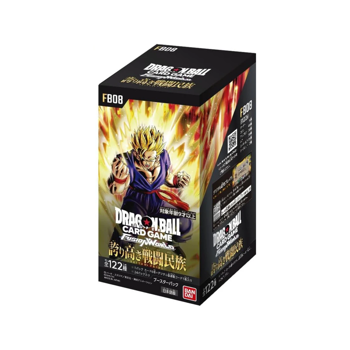 Dragon Ball Super TCG: Fusion World Booster [FB-08] (Japanese)-Booster Box (24pcs)-Bandai-Ace Cards & Collectibles