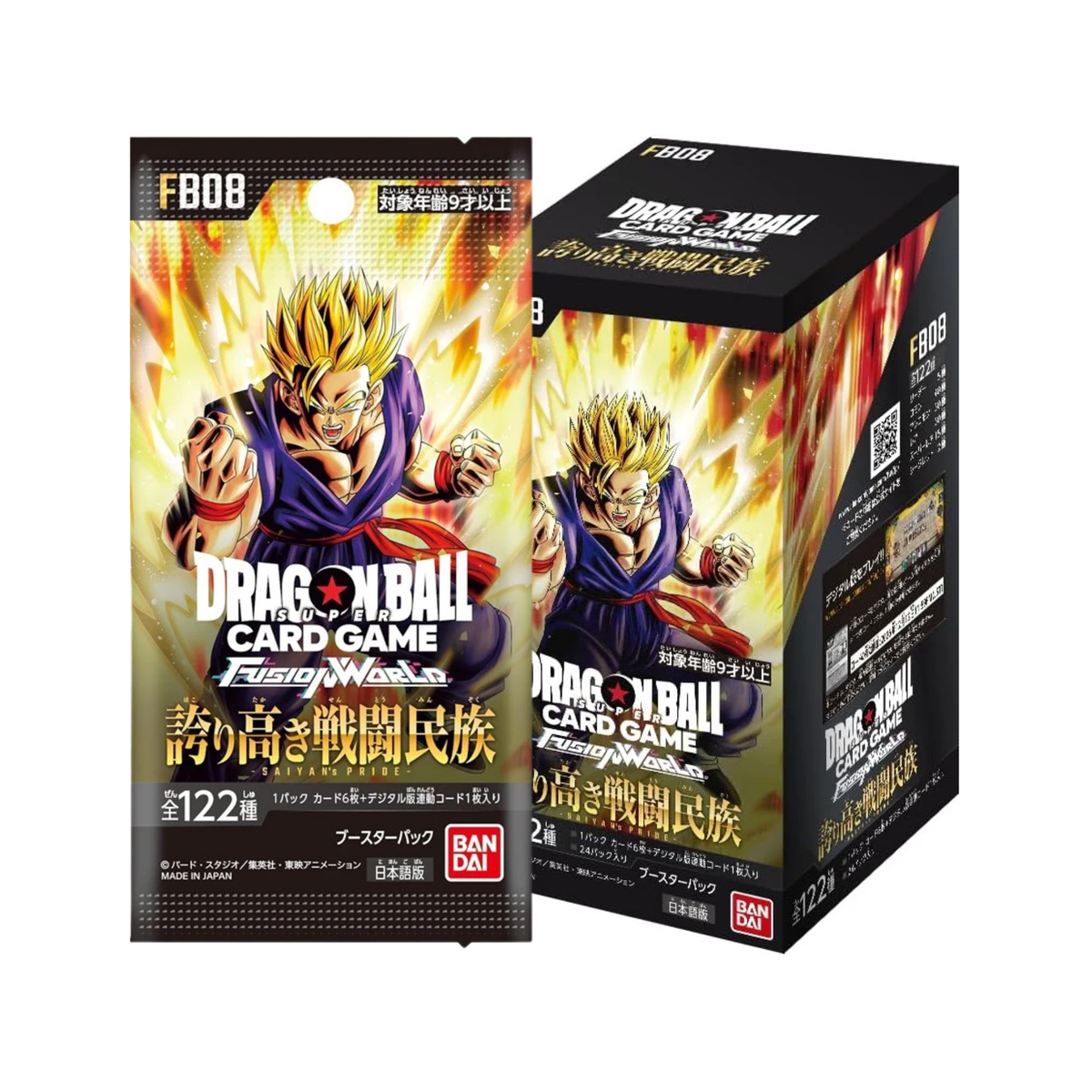 Dragon Ball Super TCG: Fusion World Booster [FB-08] (Japanese)-Single Pack (Random)-Bandai-Ace Cards & Collectibles