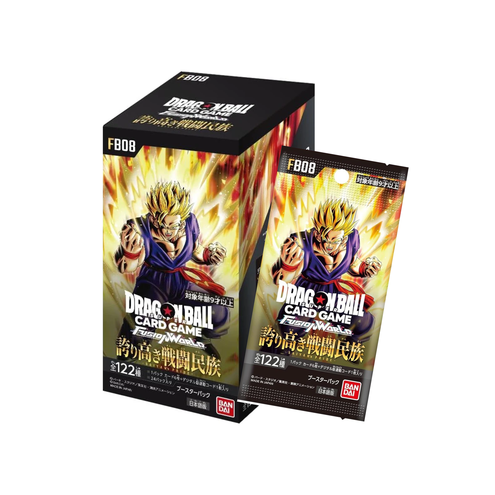 Dragon Ball Super TCG: Fusion World Booster [FB-08] (Japanese)-Single Pack (Random)-Bandai-Ace Cards & Collectibles