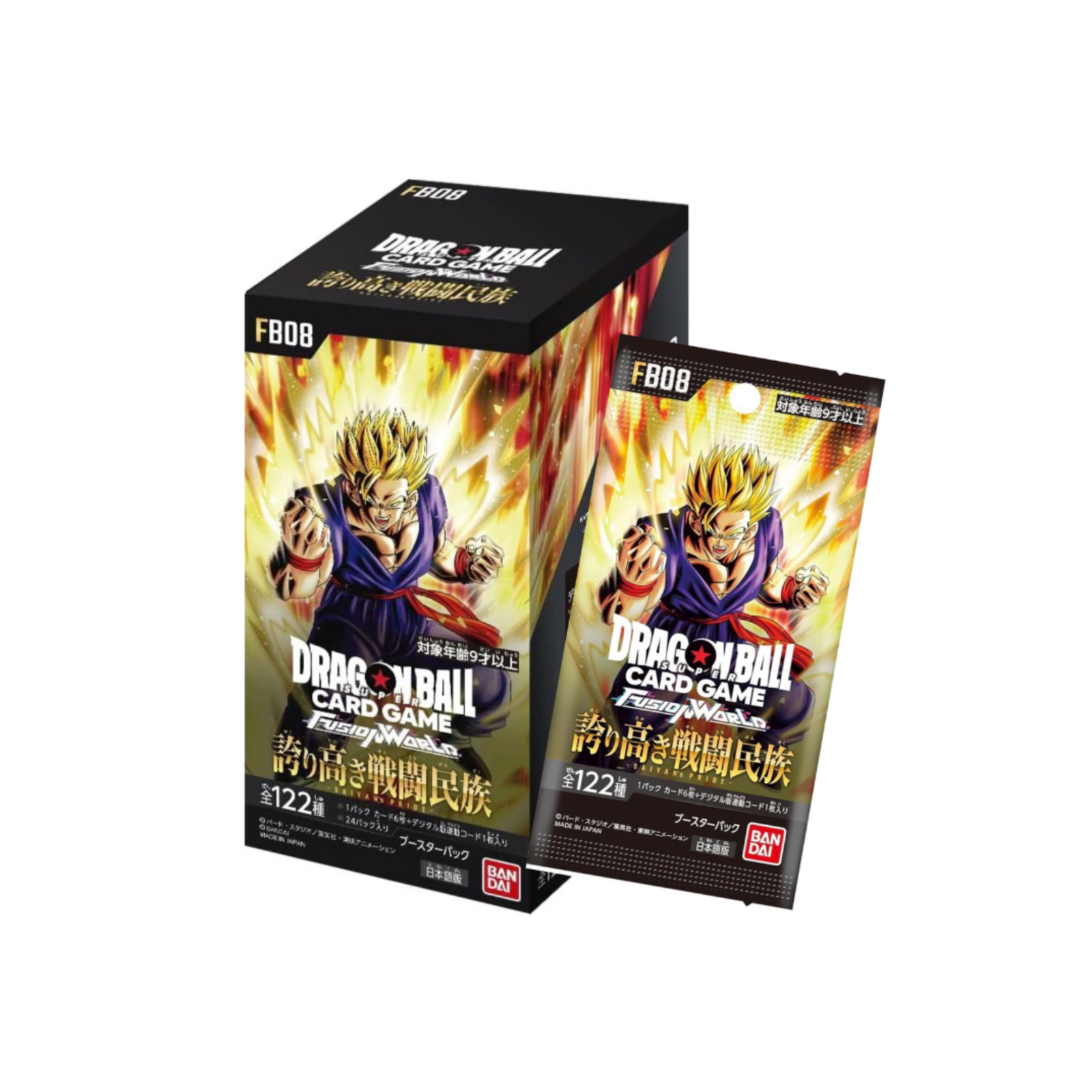 Dragon Ball Super TCG: Fusion World Booster [FB-08] (Japanese)-Single Pack (Random)-Bandai-Ace Cards & Collectibles