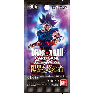Dragon Ball Super TCG: Fusion World FB-01/FB-02/FB-03/FB-04 Booster Pack (Japanese)-FB-01-PACK-Bandai-Ace Cards & Collectibles