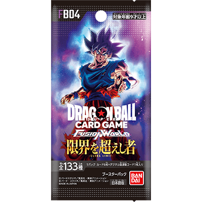 Dragon Ball Super TCG: Fusion World FB-01/FB-02/FB-03/FB-04 Booster Pack (Japanese)-FB04-PACK-Bandai-Ace Cards &amp; Collectibles