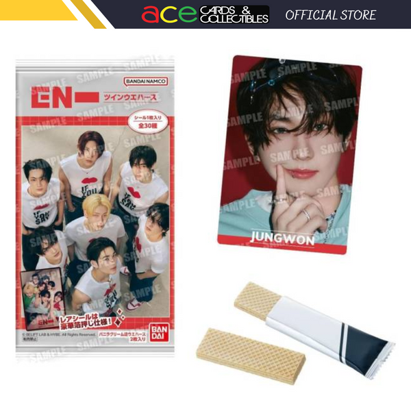 Enhypen Twin Wafer Shokugan-Single Pack (Random)-Bandai-Ace Cards & Collectibles