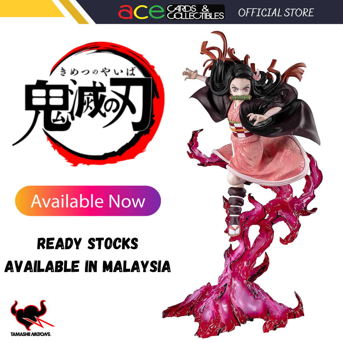 Figuarts ZERO Demon Slayer: Kimetsu no Yaiba "Nezuko Kamado" -Blood Demon Art-Bandai-Ace Cards & Collectibles