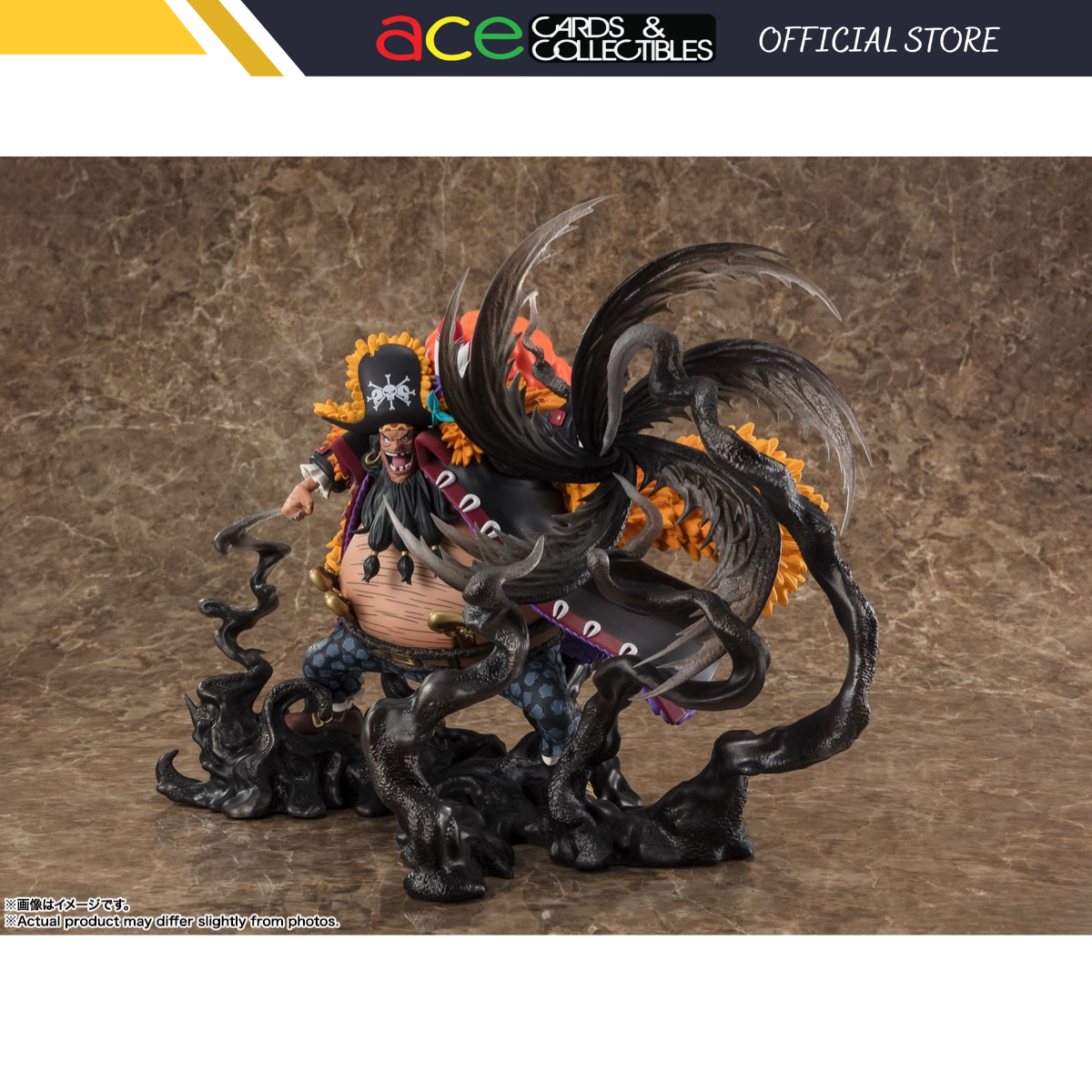 Figuarts Zero [Extra Battle] Marshall D. Teach -Kurouzu-Bandai-Ace Cards &amp; Collectibles