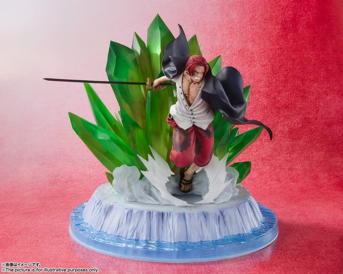 Figuarts Zero Extra Battle &quot;Shanks and Uta&quot; (One Piece Film Red Ver.)-Bandai-Ace Cards &amp; Collectibles
