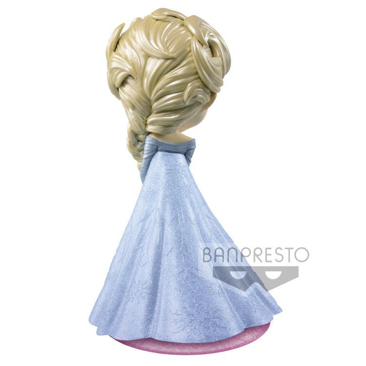 Frozen Q Posket "Elsa" (Glitter Line Ver.)-Bandai-Ace Cards & Collectibles