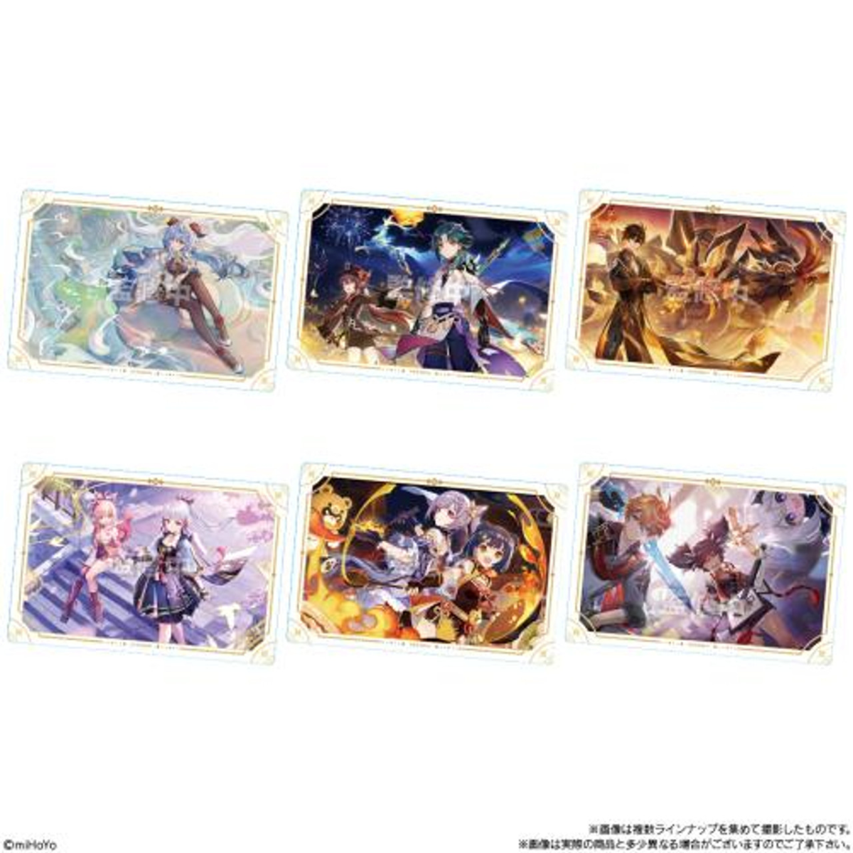 Genshin Impact Seal Wafer-Single Pack (Random)-Bandai-Ace Cards & Collectibles