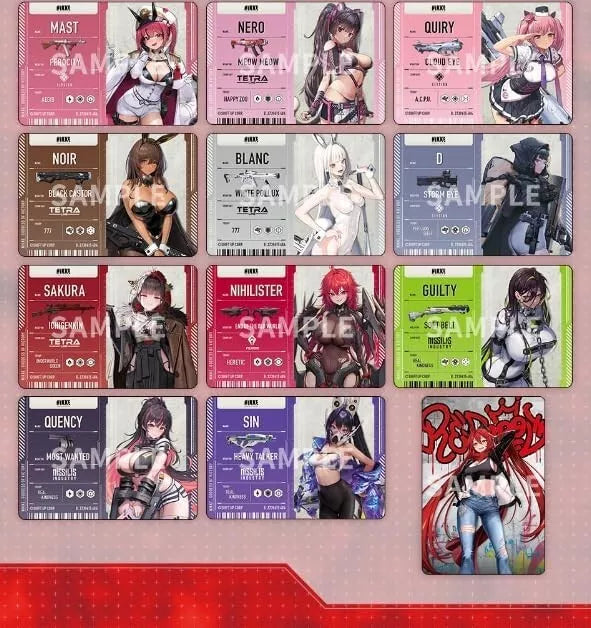 Goddess Of Victory: Nikke Metallic Pass Collection Ver.2-Single Pack (Random)-Bandai-Ace Cards &amp; Collectibles