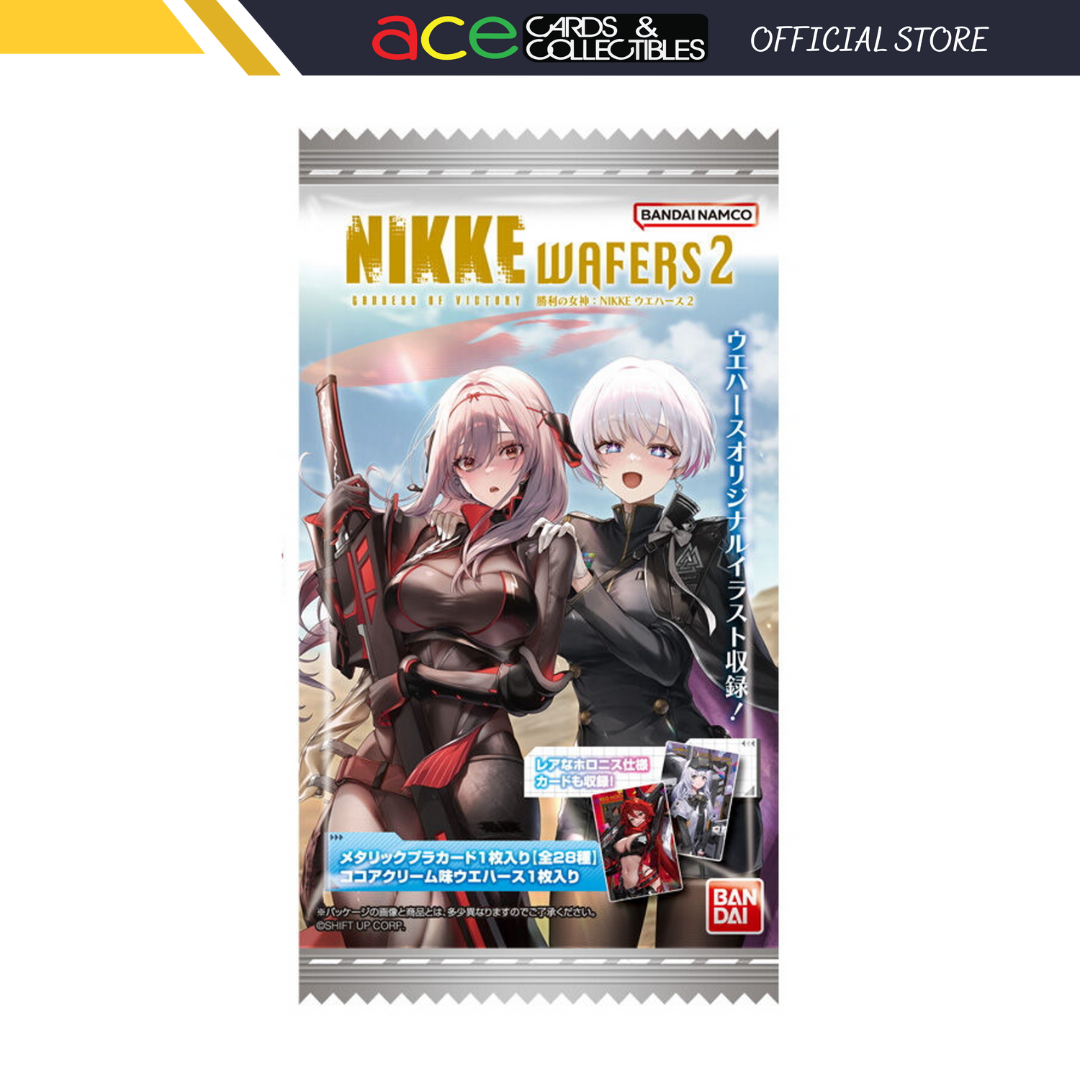 Goddess Of Victory: Nikke Wafers 2-Single Pack (Random)-Bandai-Ace Cards & Collectibles