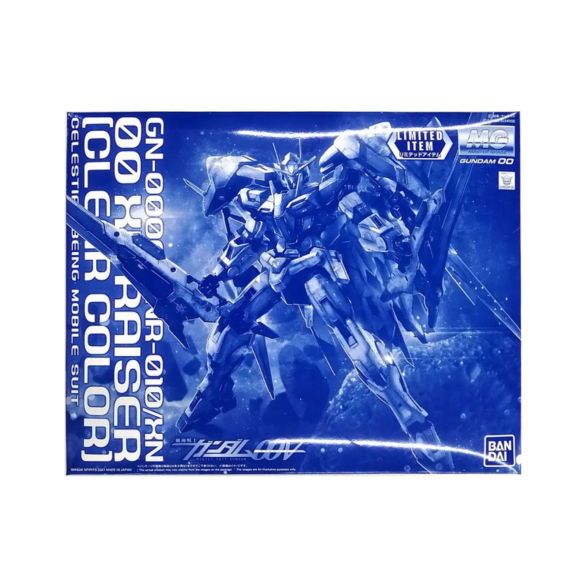 Gundam 1/100 MG XN Raiser [Clear Color]-Bandai-Ace Cards & Collectibles