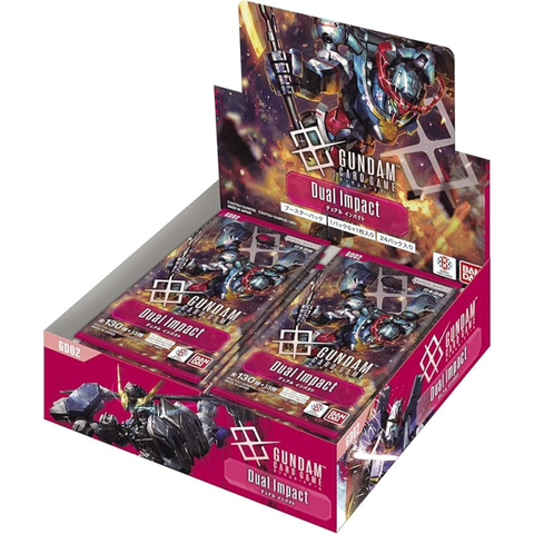 Gundam Card Game Booster GD-02 "Dual Impact" (Japanese Ver.)-Booster Box (24pcs)-Bandai-Ace Cards & Collectibles