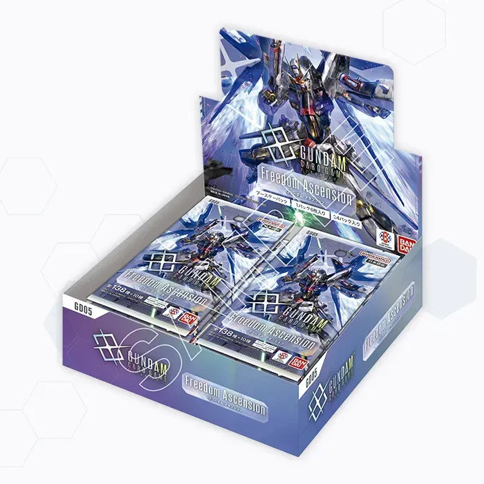 Gundam Card Game Booster GD-05 "Freedom Ascension" (Japanese Ver.)-Booster Box (24pcs)-Bandai-Ace Cards & Collectibles