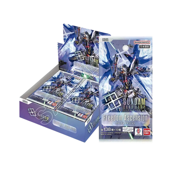 Gundam Card Game Booster GD-05 "Freedom Ascension" (Japanese Ver.)-Single Pack (Random)-Bandai-Ace Cards & Collectibles