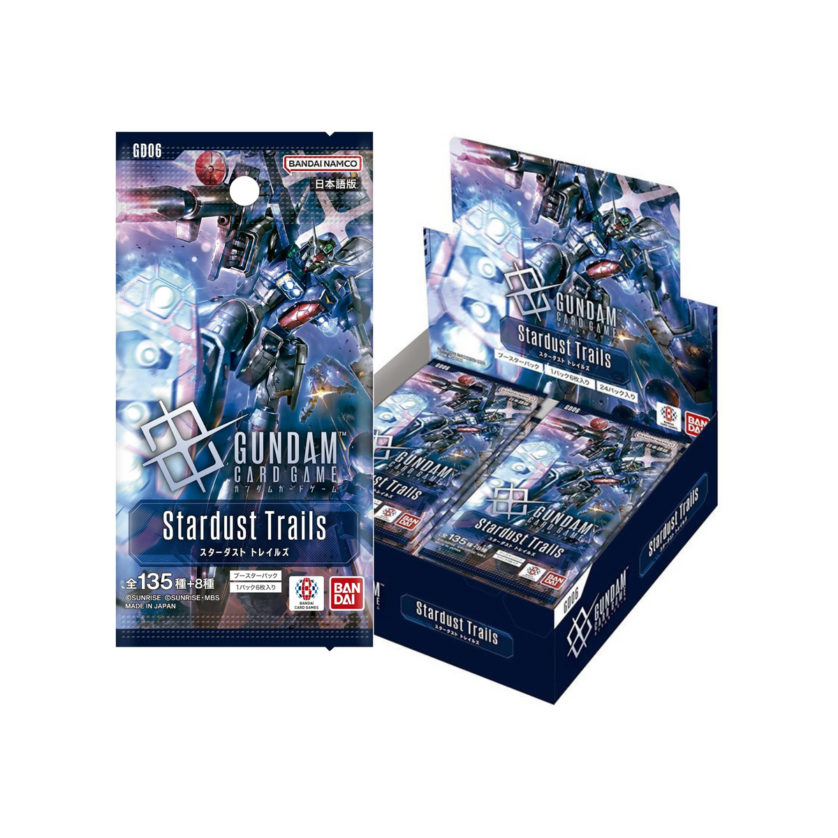 Gundam Card Game Booster GD-06 "Stardust Trails" (Japanese Ver.)