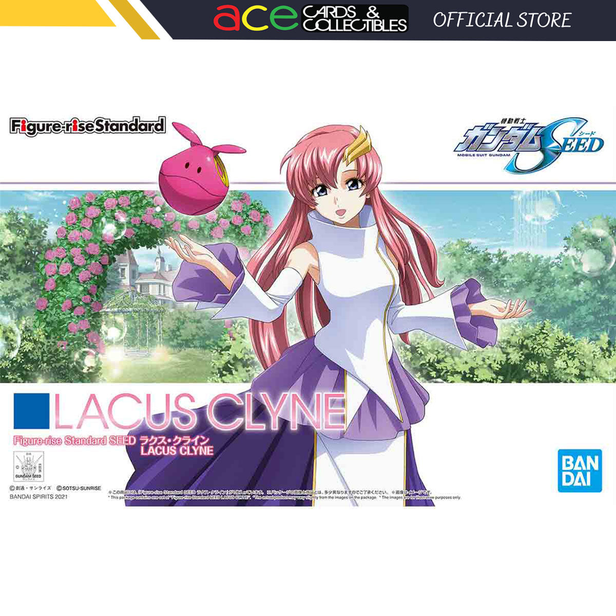 Gundam Figure-rise Standard Lacus Clyne-Bandai-Ace Cards &amp; Collectibles