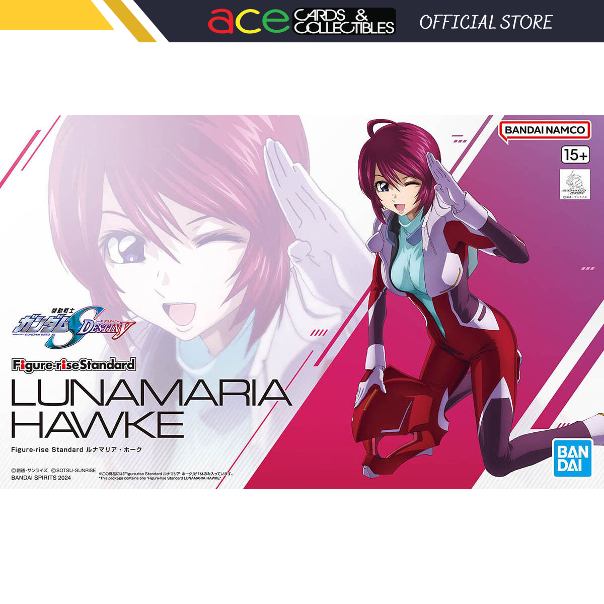 Gundam Figure-rise Standard &quot;Lunamaria Hawke&quot;-Bandai-Ace Cards &amp; Collectibles