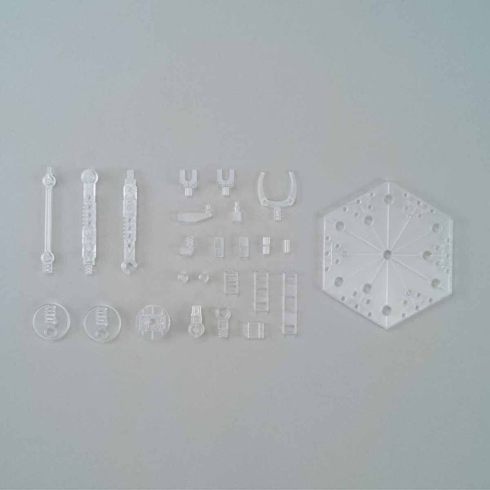 Gunpla 1/100 Action Base 5  "Black/Clear"