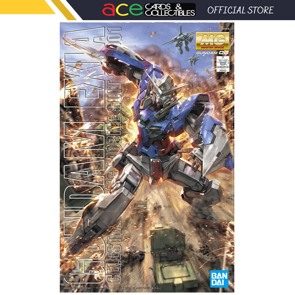 Gunpla 1/100 MG Gundam Exia-Bandai-Ace Cards &amp; Collectibles