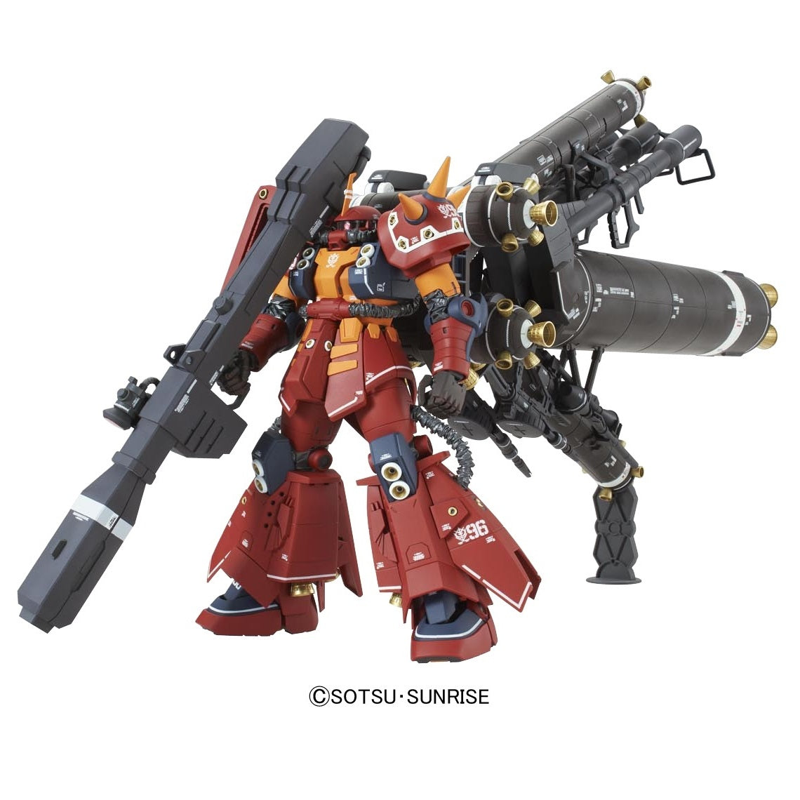 Gunpla 1/100 MG High Mobility Type Psycho Zaku Ver.Ka (Gundam Thunderbolt ver.)-Bandai-Ace Cards &amp; Collectibles