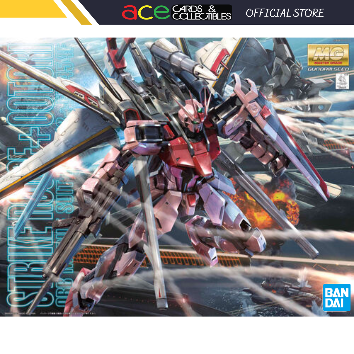 Gunpla 1/100 MG Strike Gundam Rouge Ootori Version RM-Bandai-Ace Cards &amp; Collectibles