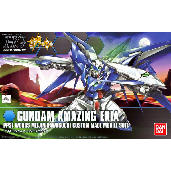 Gunpla 1/144 HG Gundam Amazing Exia-Bandai-Ace Cards & Collectibles