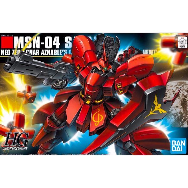 Gunpla 1/144 HGUC MSN-04 Sazabi-Bandai-Ace Cards & Collectibles