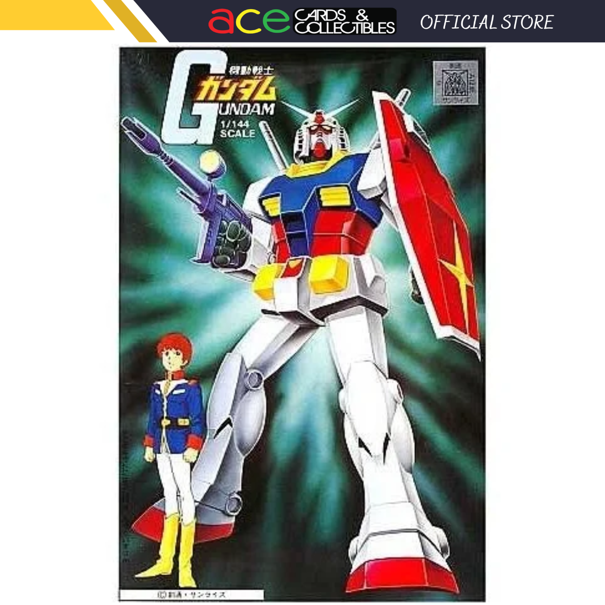 Gunpla 1/144 RX-78 Gundam-Bandai-Ace Cards &amp; Collectibles