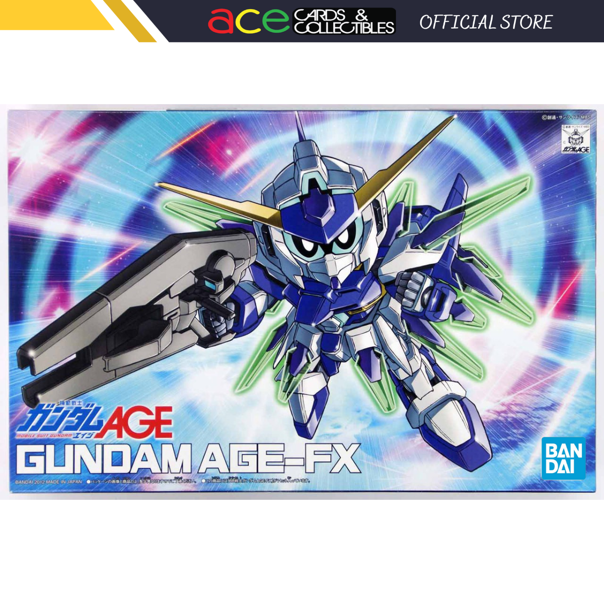 Gunpla BB376 Gundam Age-Fx-Bandai-Ace Cards &amp; Collectibles