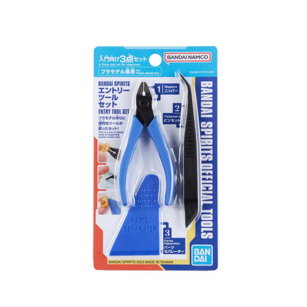 Gunpla Bandai Spirits Entry Nipper Tool Set "Blue"-Bandai-Ace Cards & Collectibles