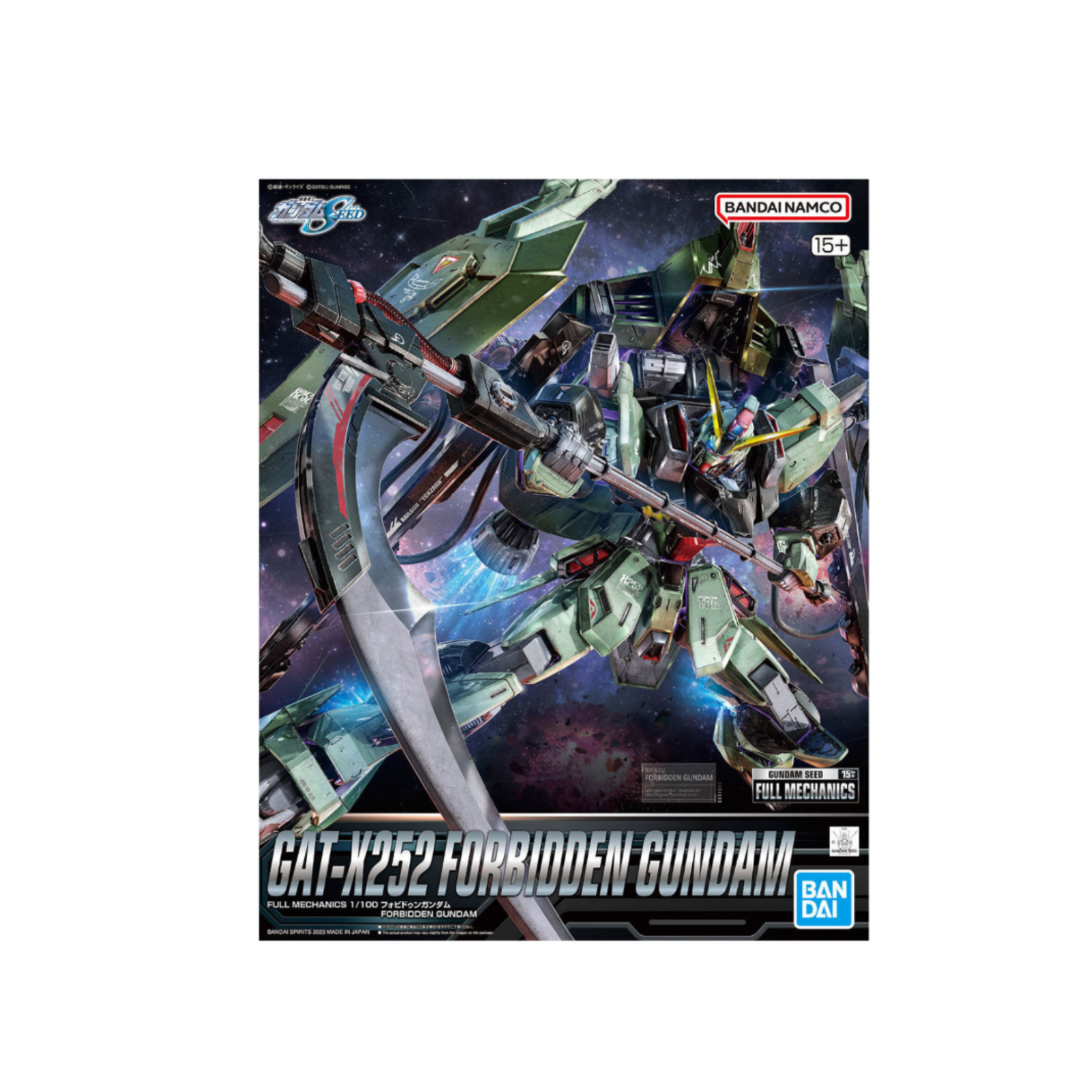Gunpla Full Mechanics 1/100 Forbidden Gundam-Bandai-Ace Cards & Collectibles