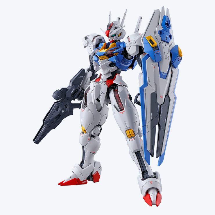 Gunpla Full Mechanics 1/100 Gundam Aerial-Bandai-Ace Cards & Collectibles