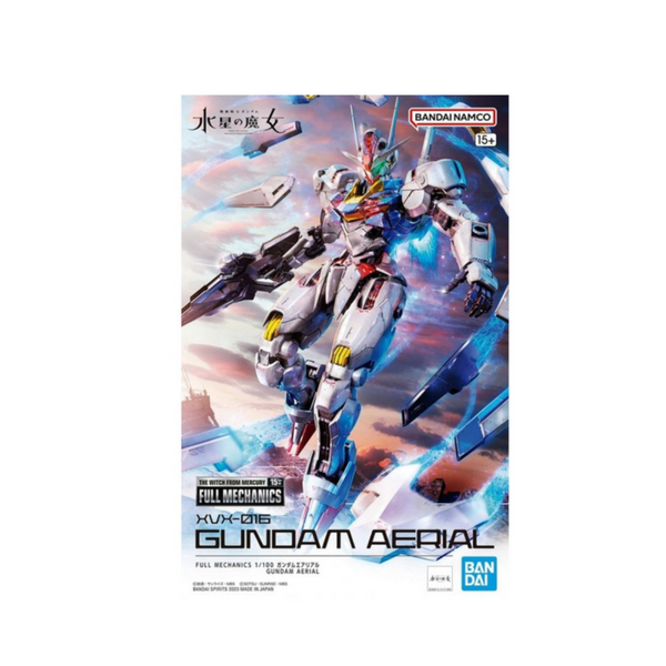 Gunpla Full Mechanics 1/100 Gundam Aerial-Bandai-Ace Cards & Collectibles