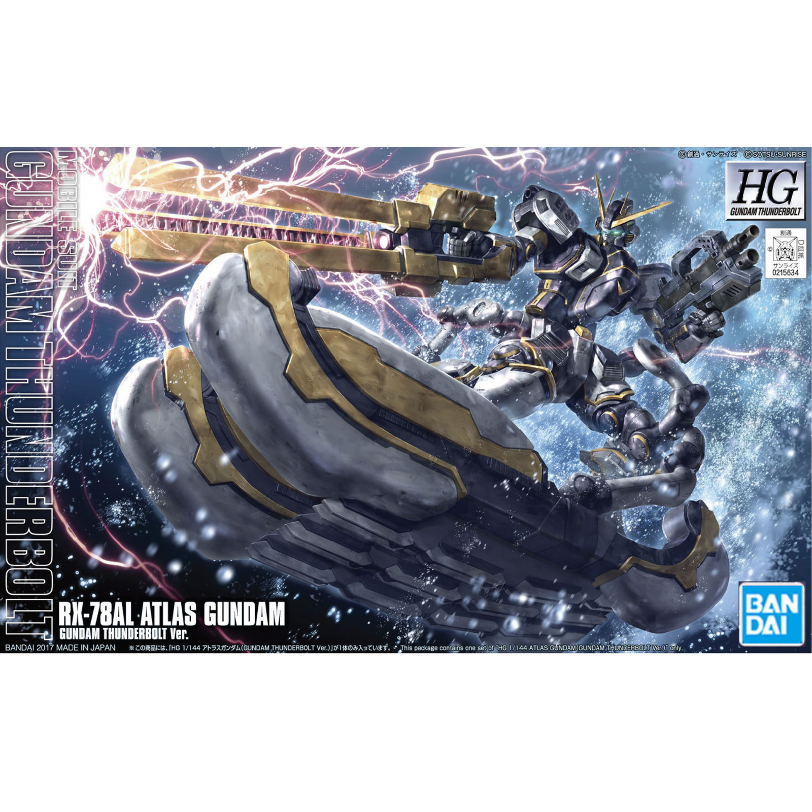 Gunpla HG 1/144 Atlas Gundam (Gundam Thunderbolt Ver.)-Bandai-Ace Cards & Collectibles