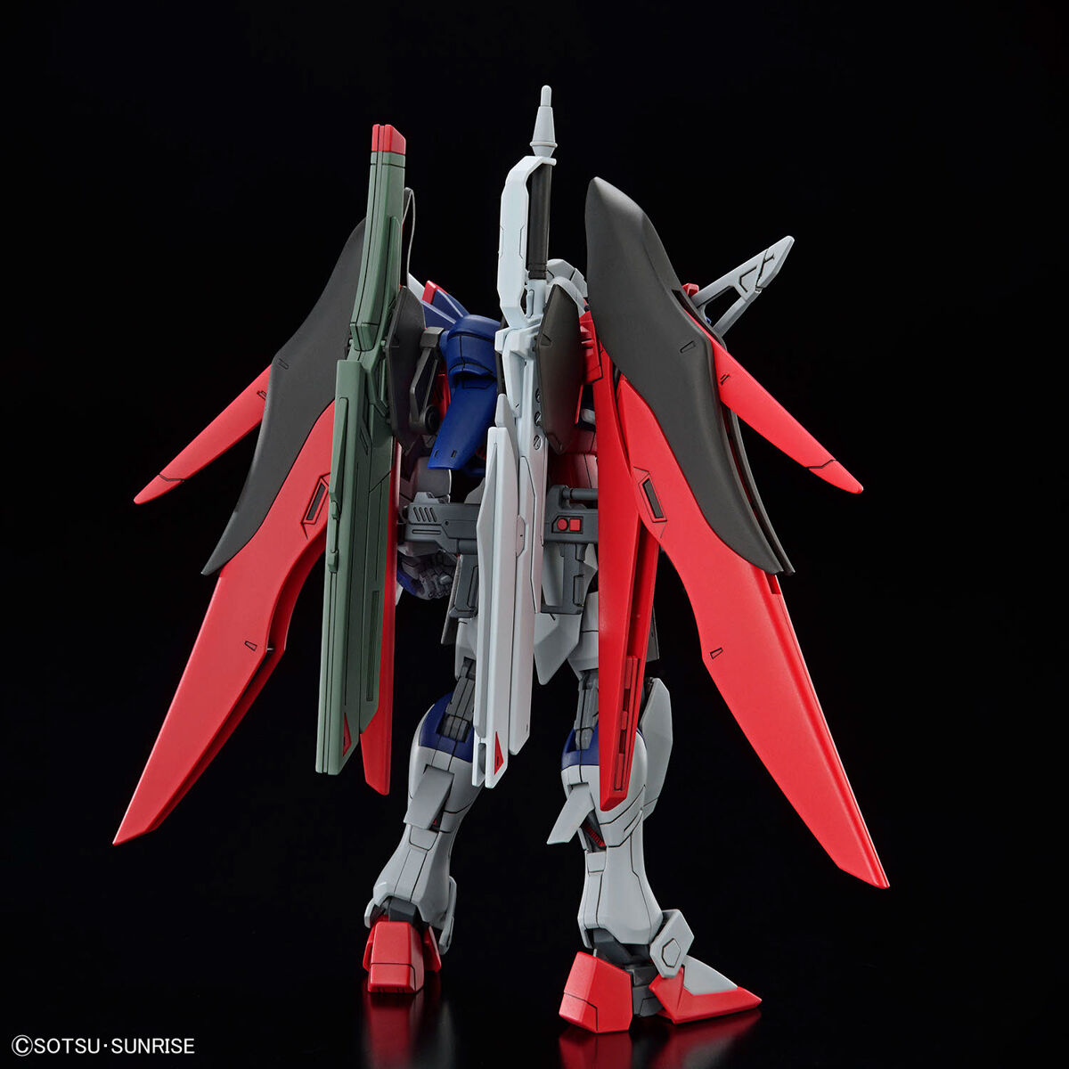 Gunpla HG 1/144 Destiny Gundam Spec II &amp; Zeus Silhouette-Bandai-Ace Cards &amp; Collectibles