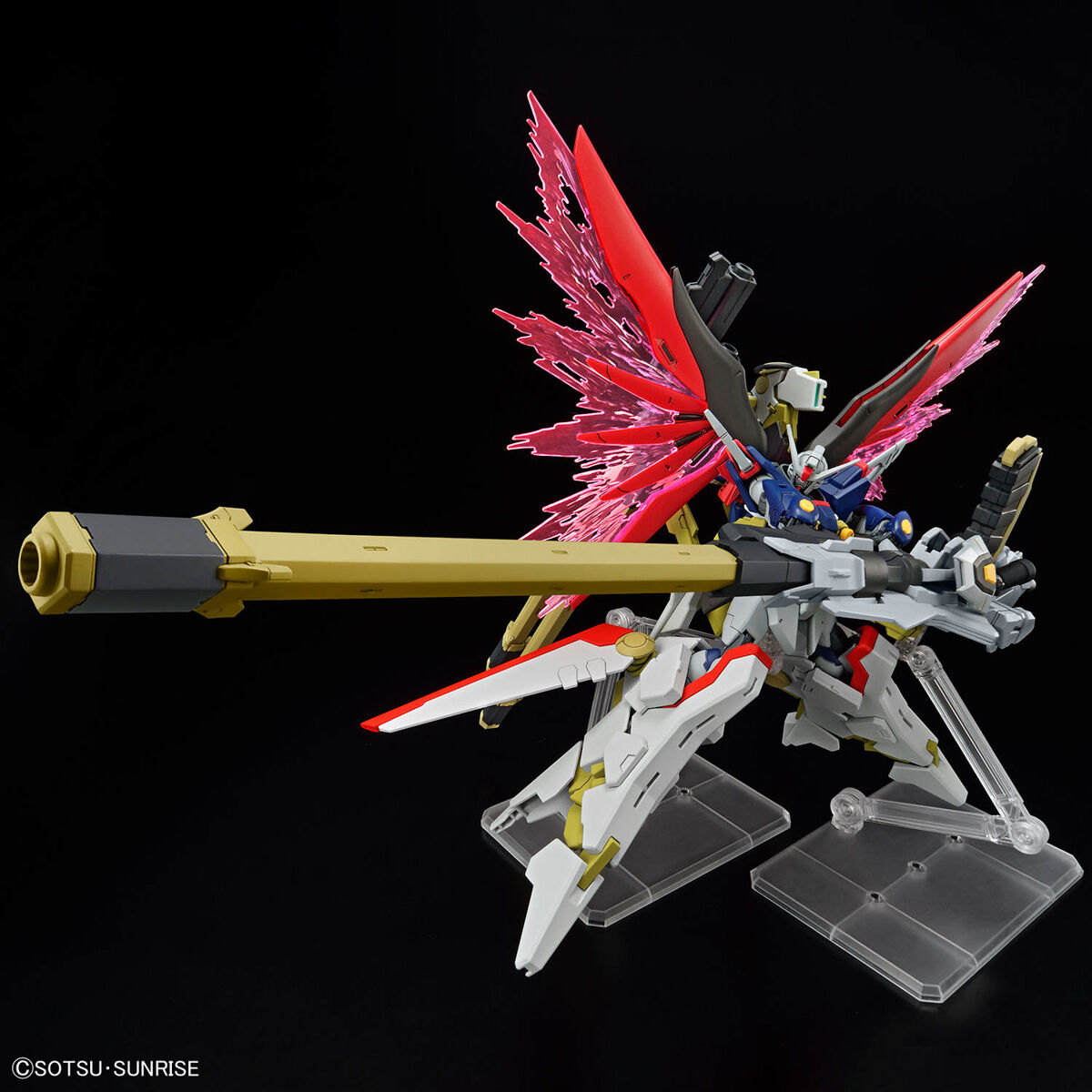 Gunpla HG 1/144 Destiny Gundam Spec II &amp; Zeus Silhouette-Bandai-Ace Cards &amp; Collectibles